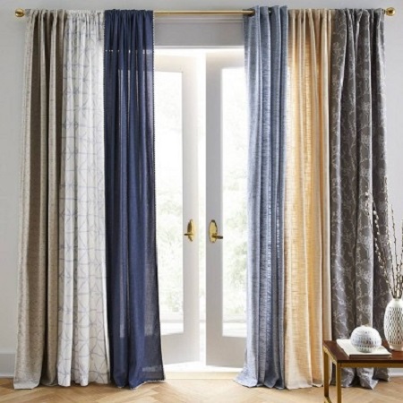 Finishing style curtains of Curtains UAE