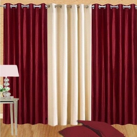 Plain, Neutral & Natural curtains of Curtains UAE