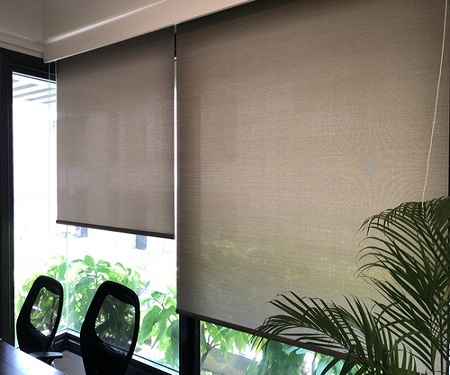 roller blinds of Curtains UAE