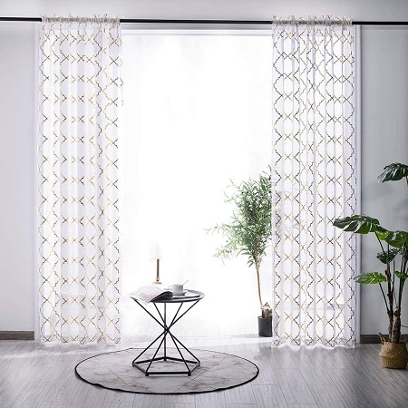 voiles-sheer curtains of Curtains UAE